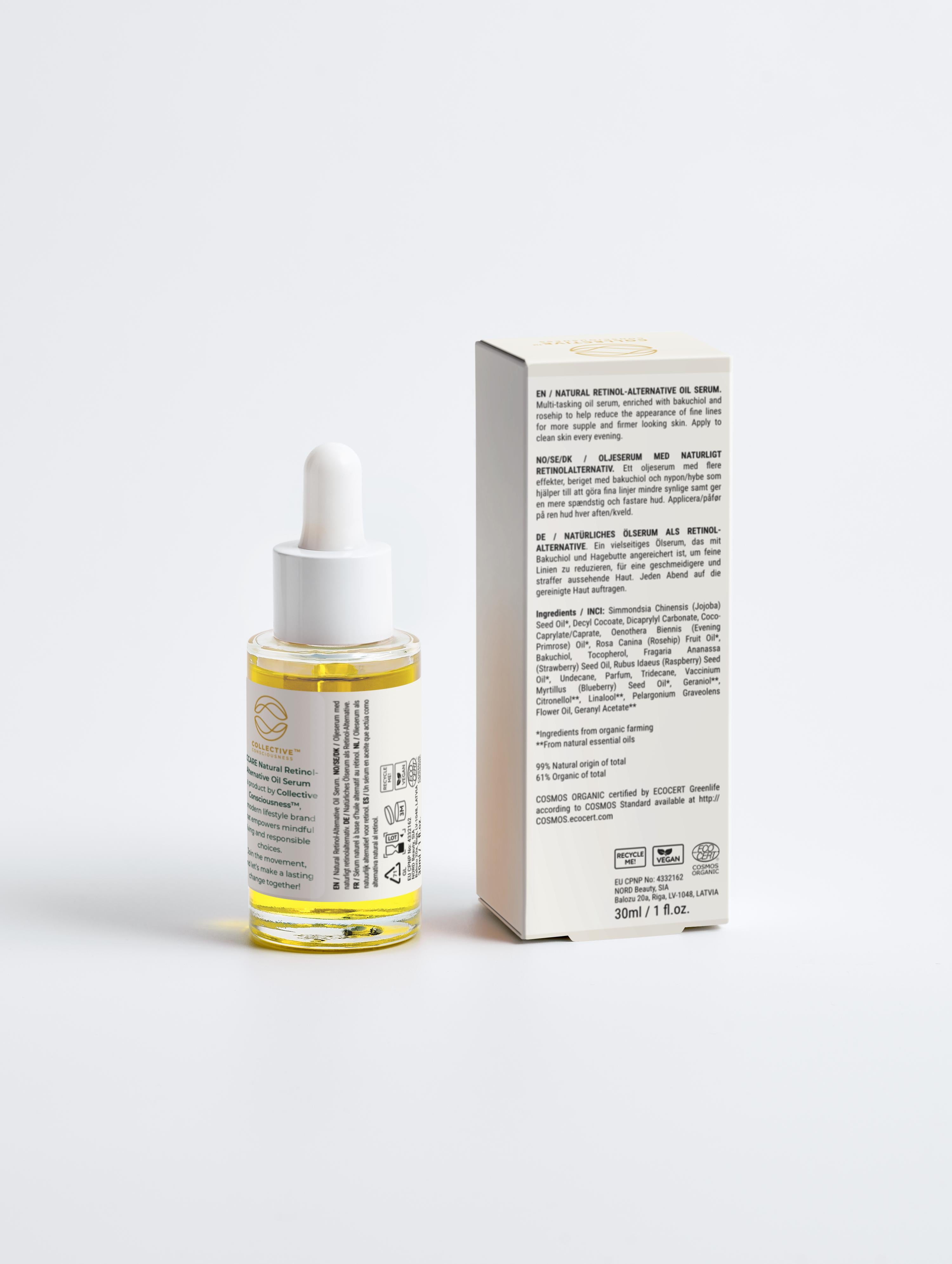 CCCare Natural Retinol-Alternative Oil Serum for Women