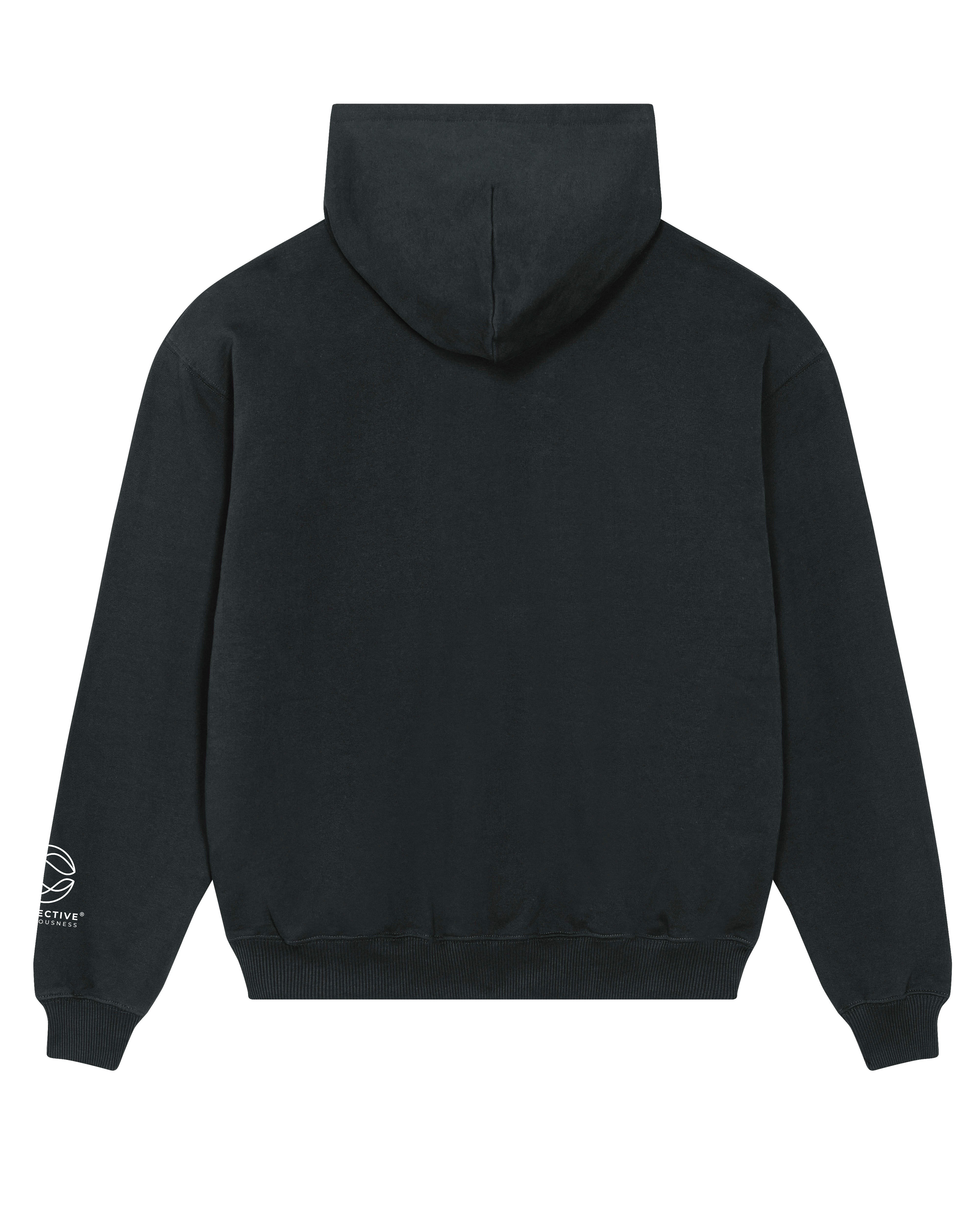 Black Oversized Hoodie - In My Conscious Era