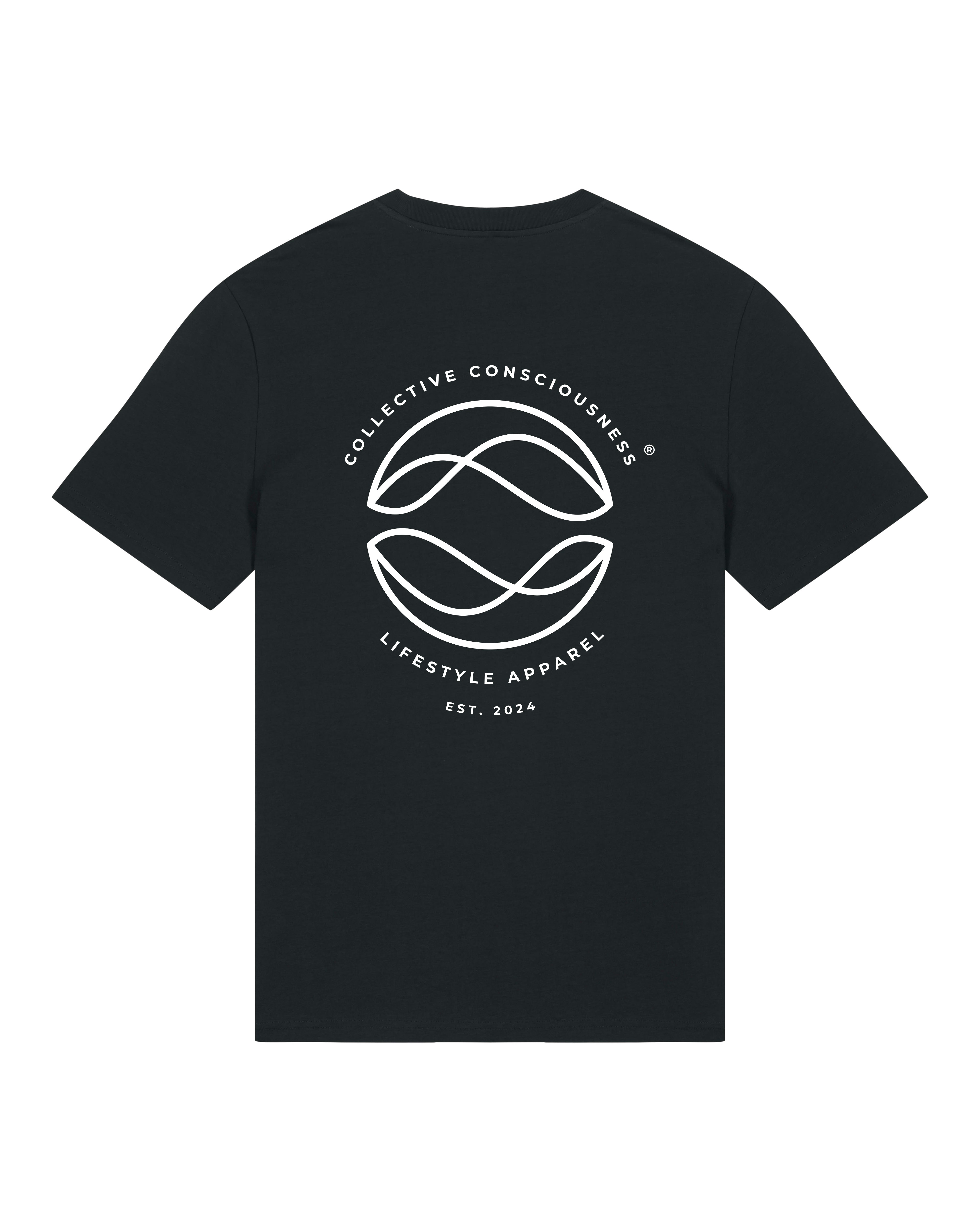 CC Black T-Shirt - Double Globe