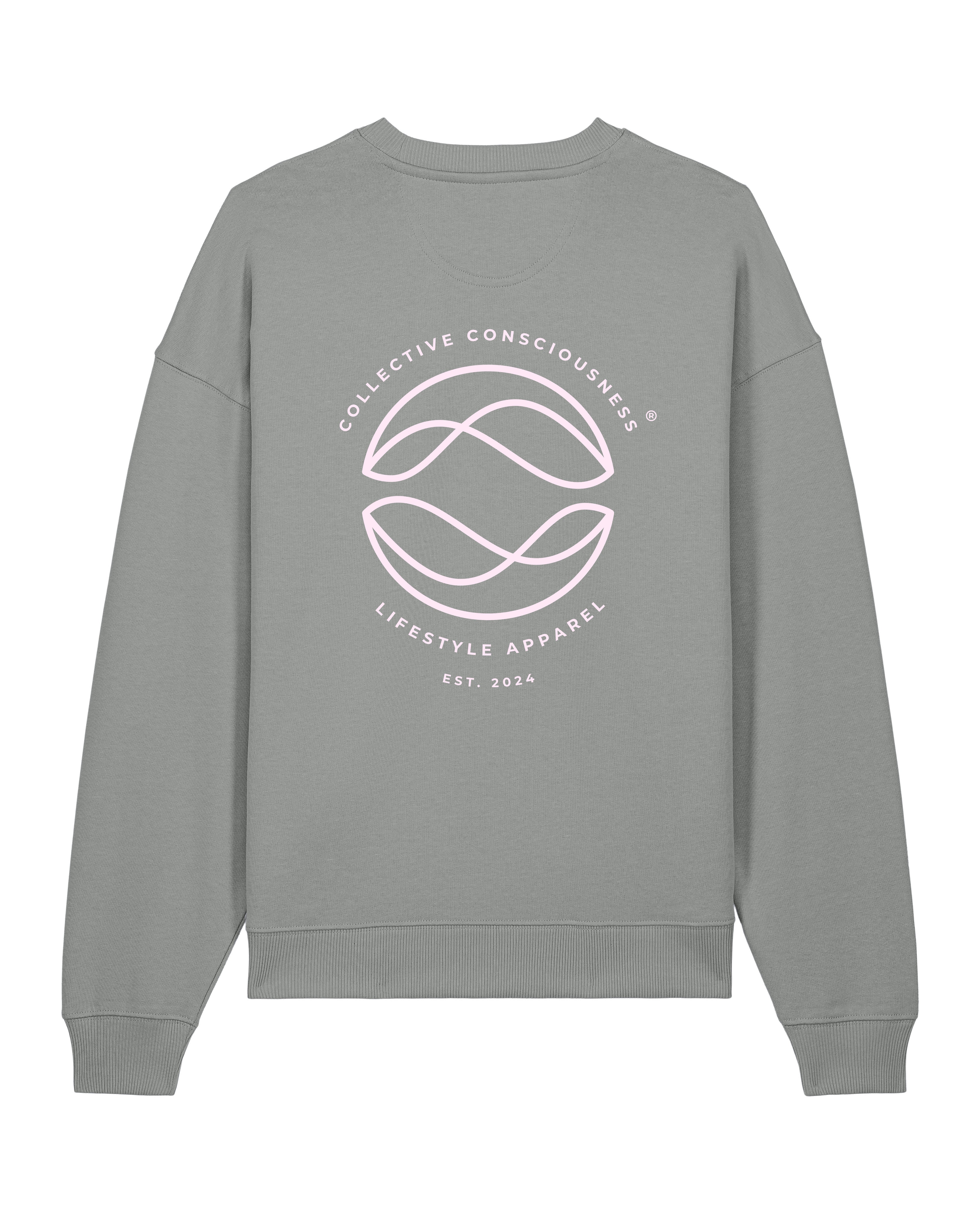 CC Misty Grey Oversized Sweater -  Double Globe