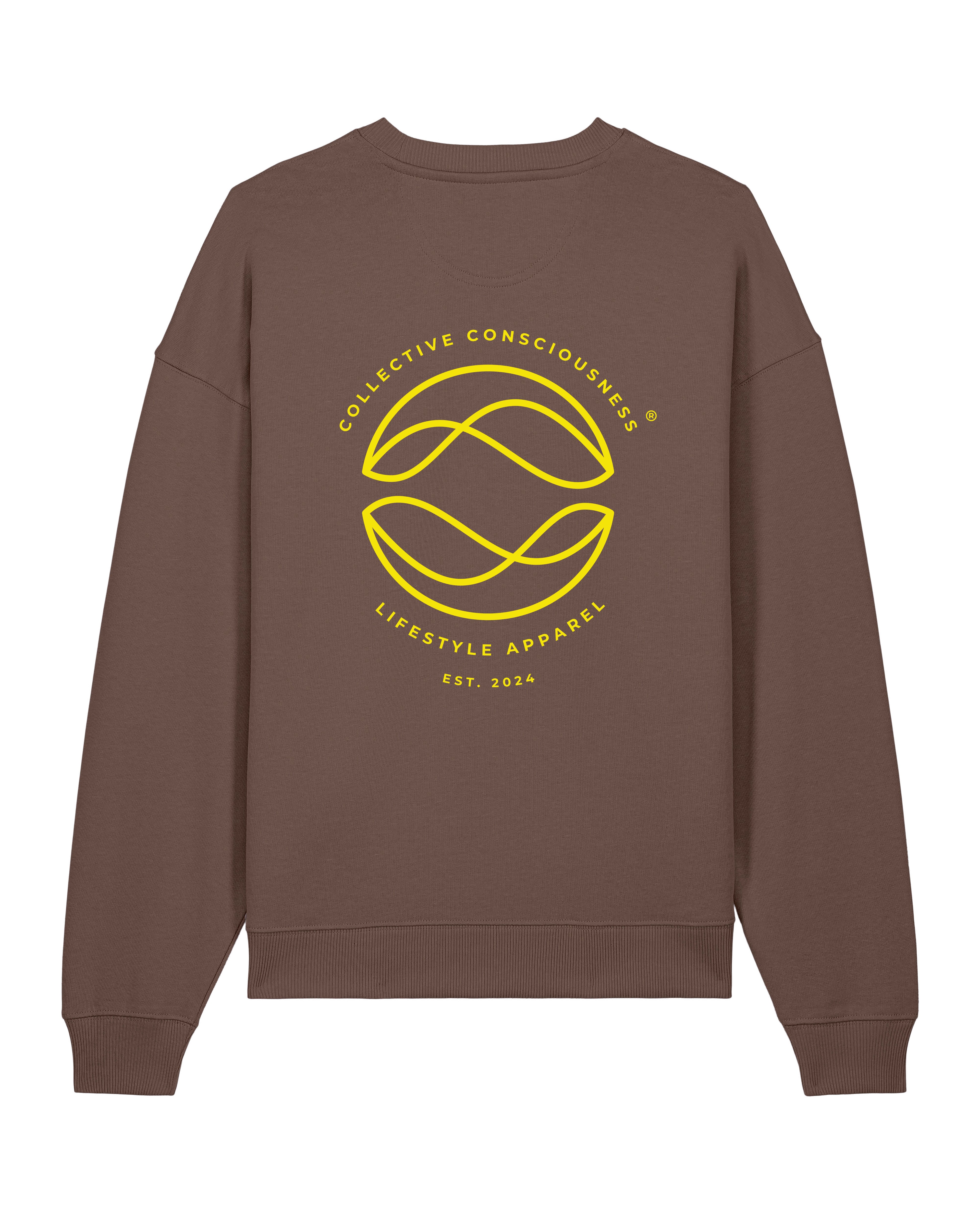 CC Mocha Oversized Sweater - Double Globe
