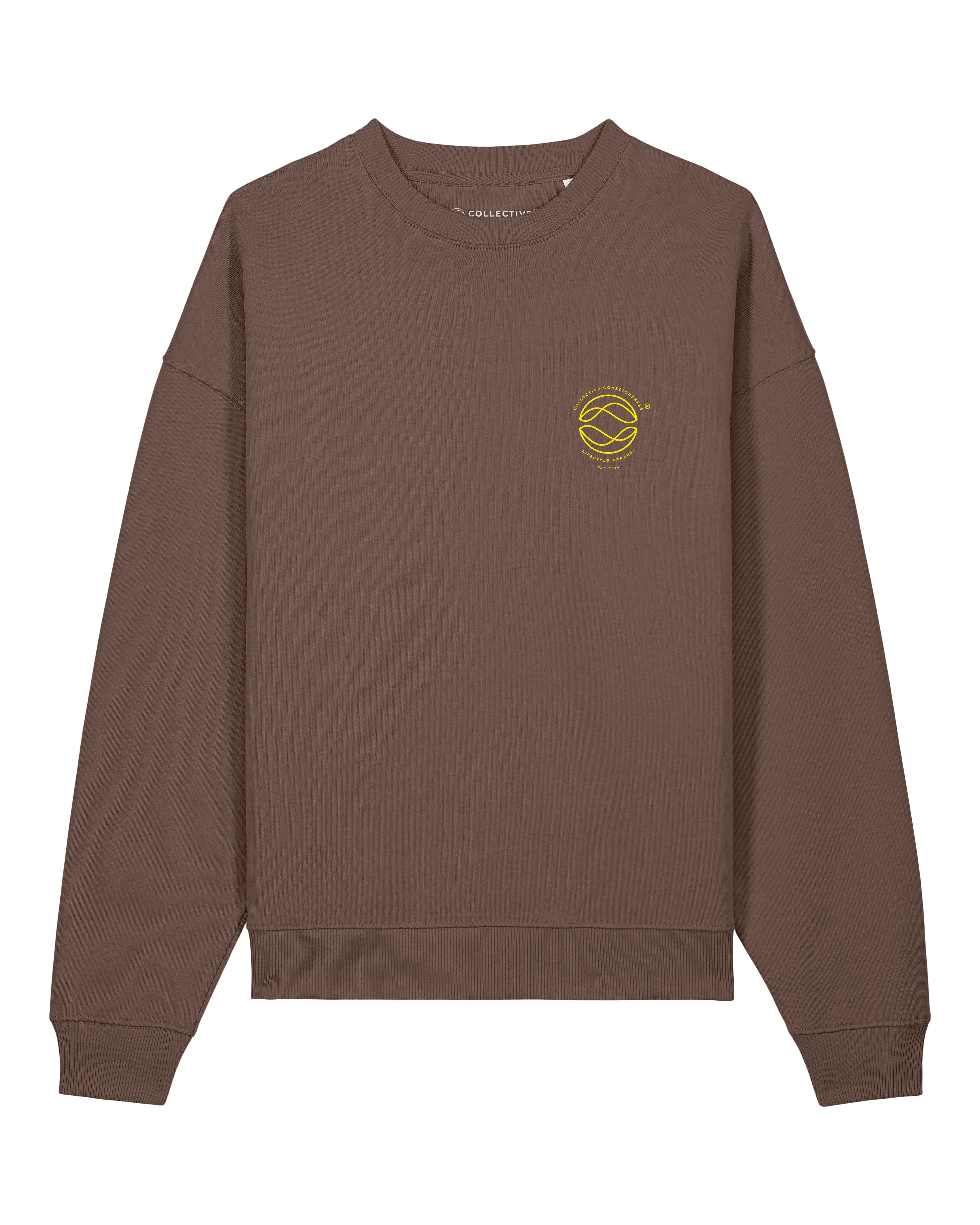 CC Mocha Oversized Sweater - Double Globe