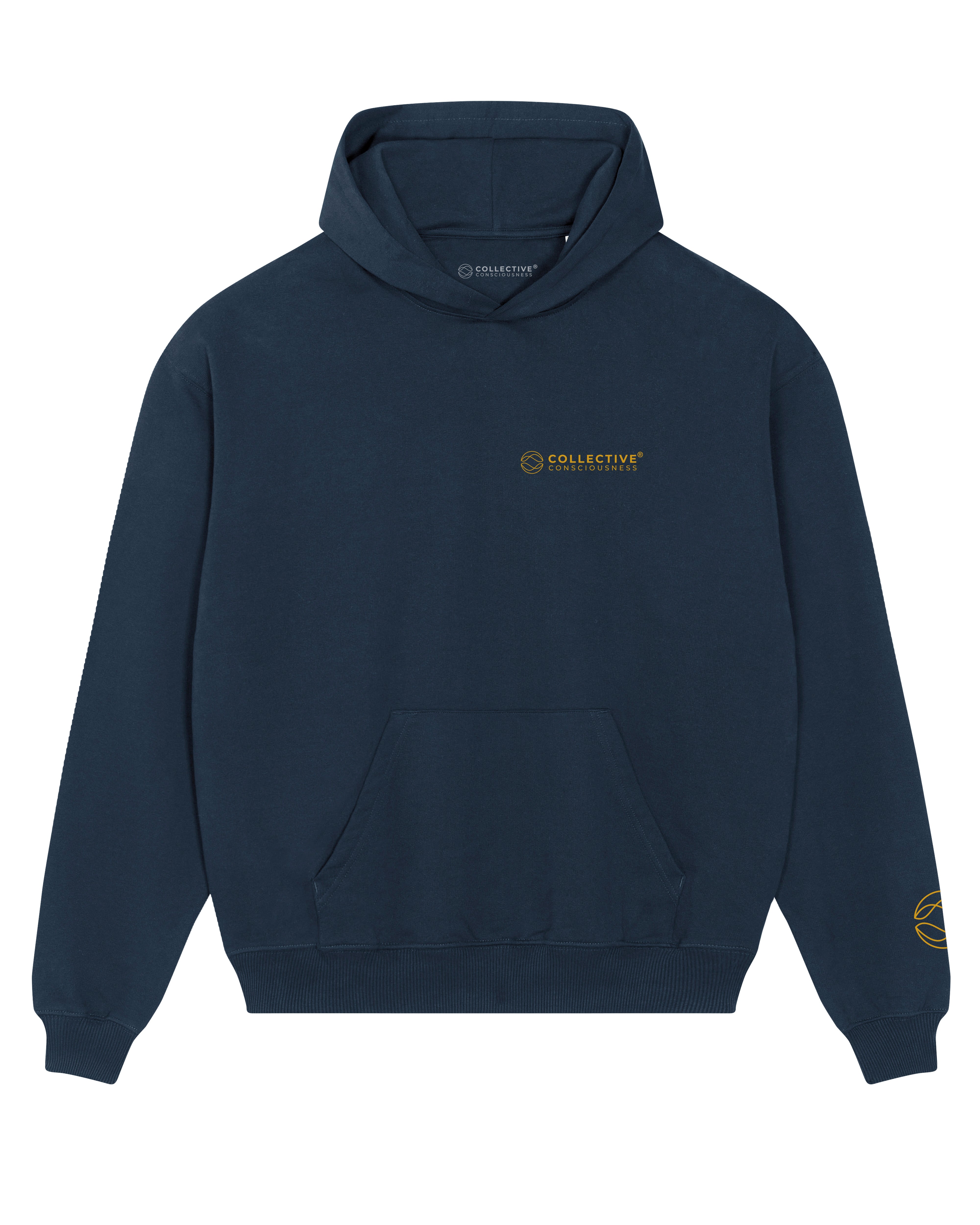 CC French Navy Oversized Hoodie - Flat Icon