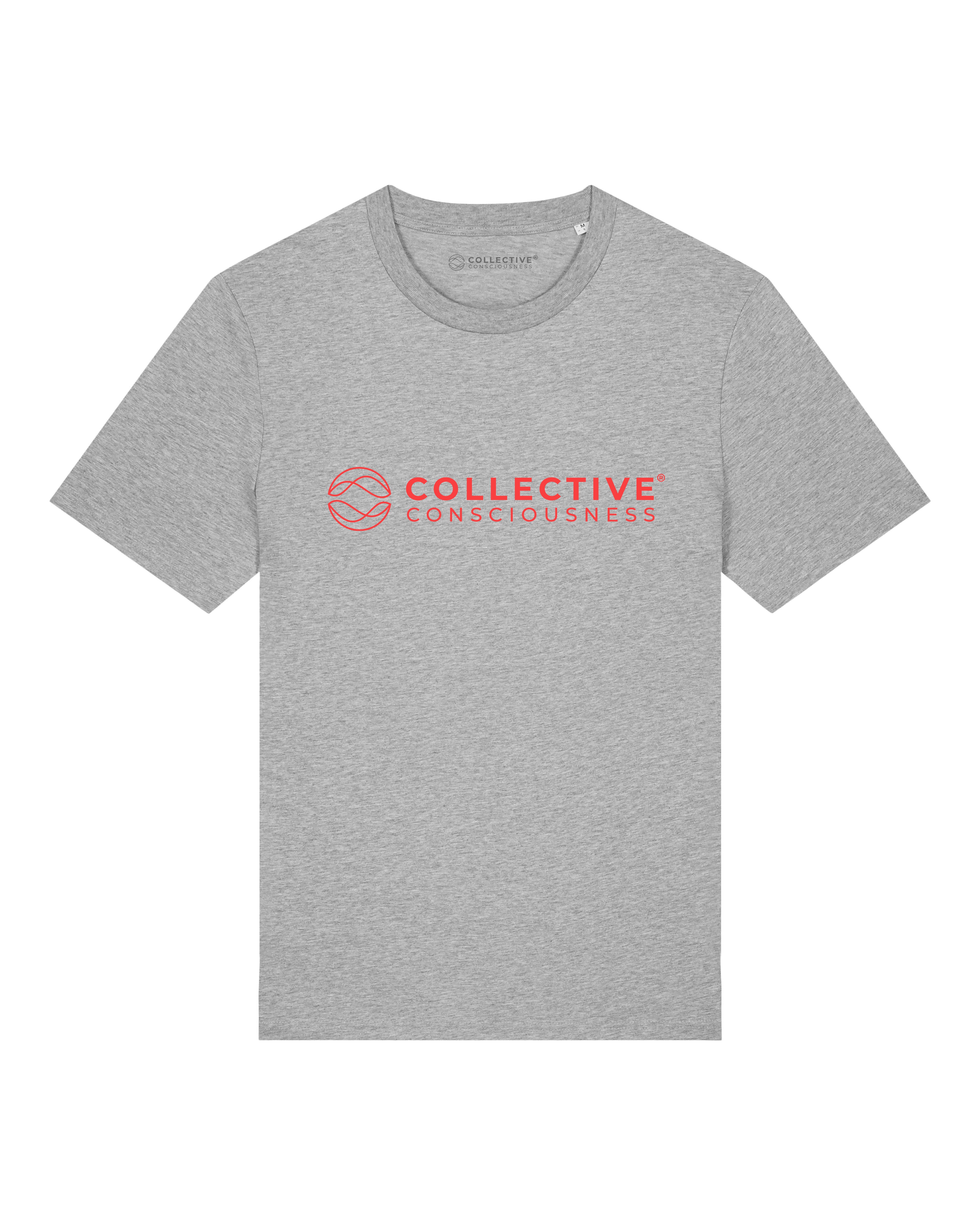 CC Human Being T-Shirt - Grey/Orange