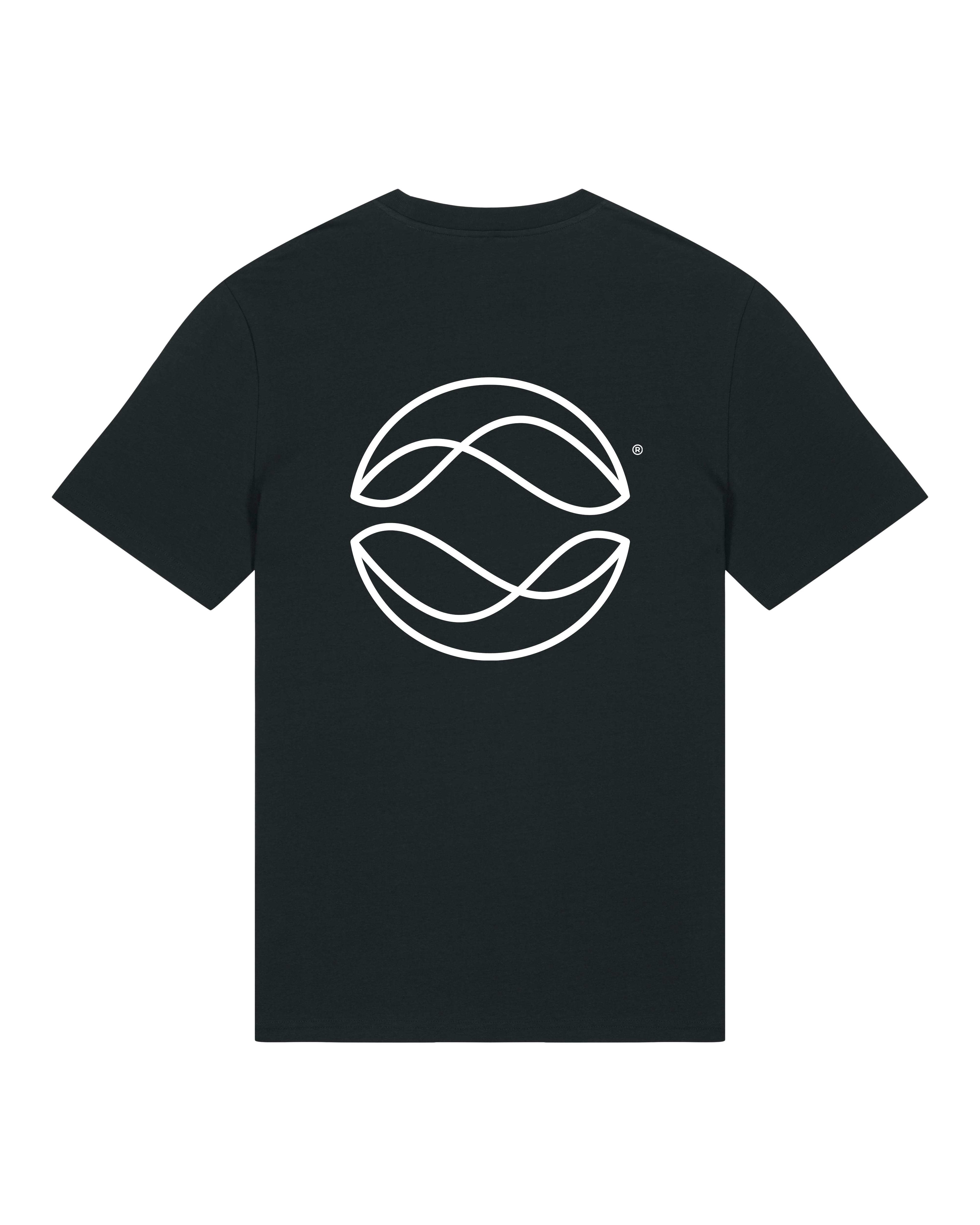 CC Black T-Shirt- Wide Bar