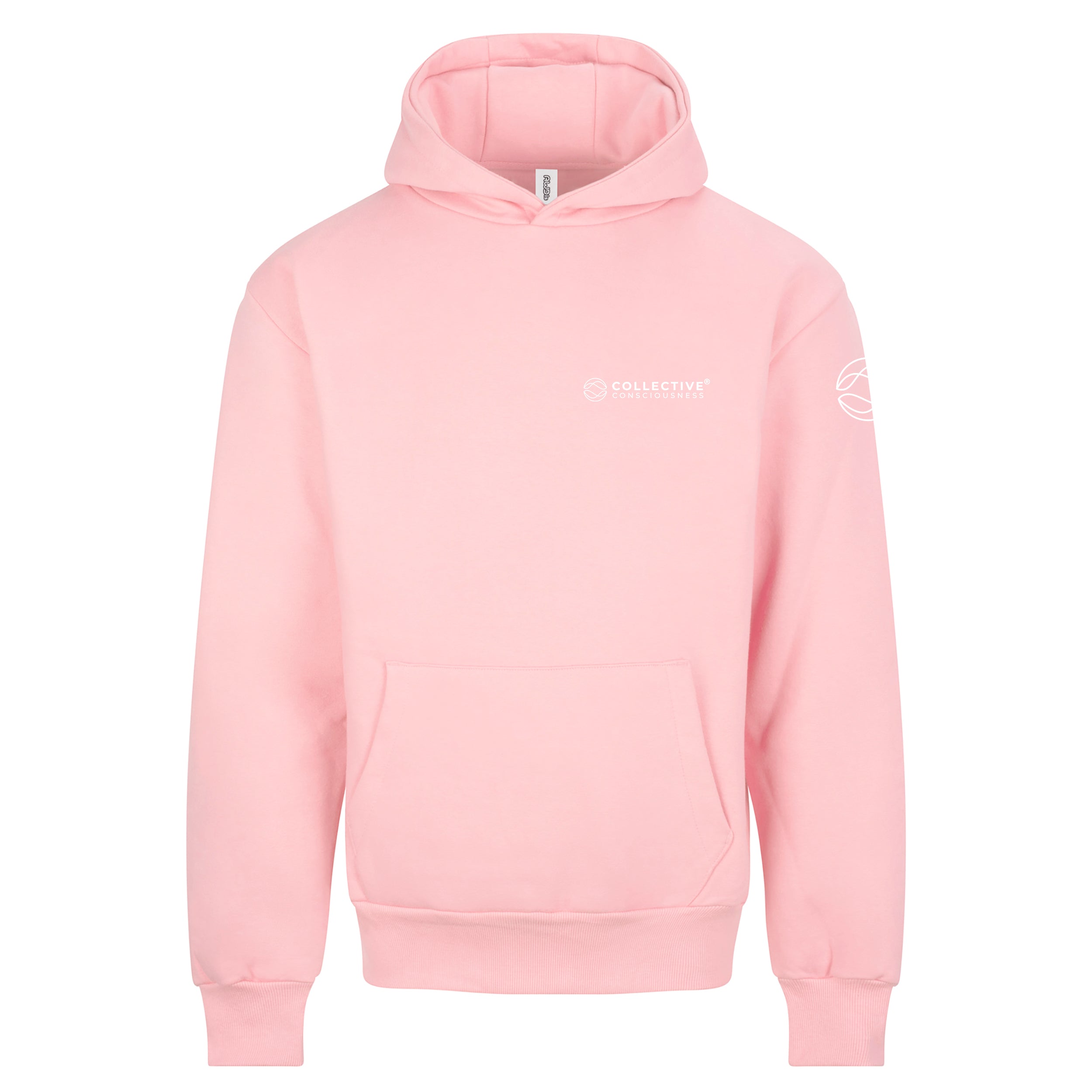 Icon Heavyweight Pink Signature Hoodie