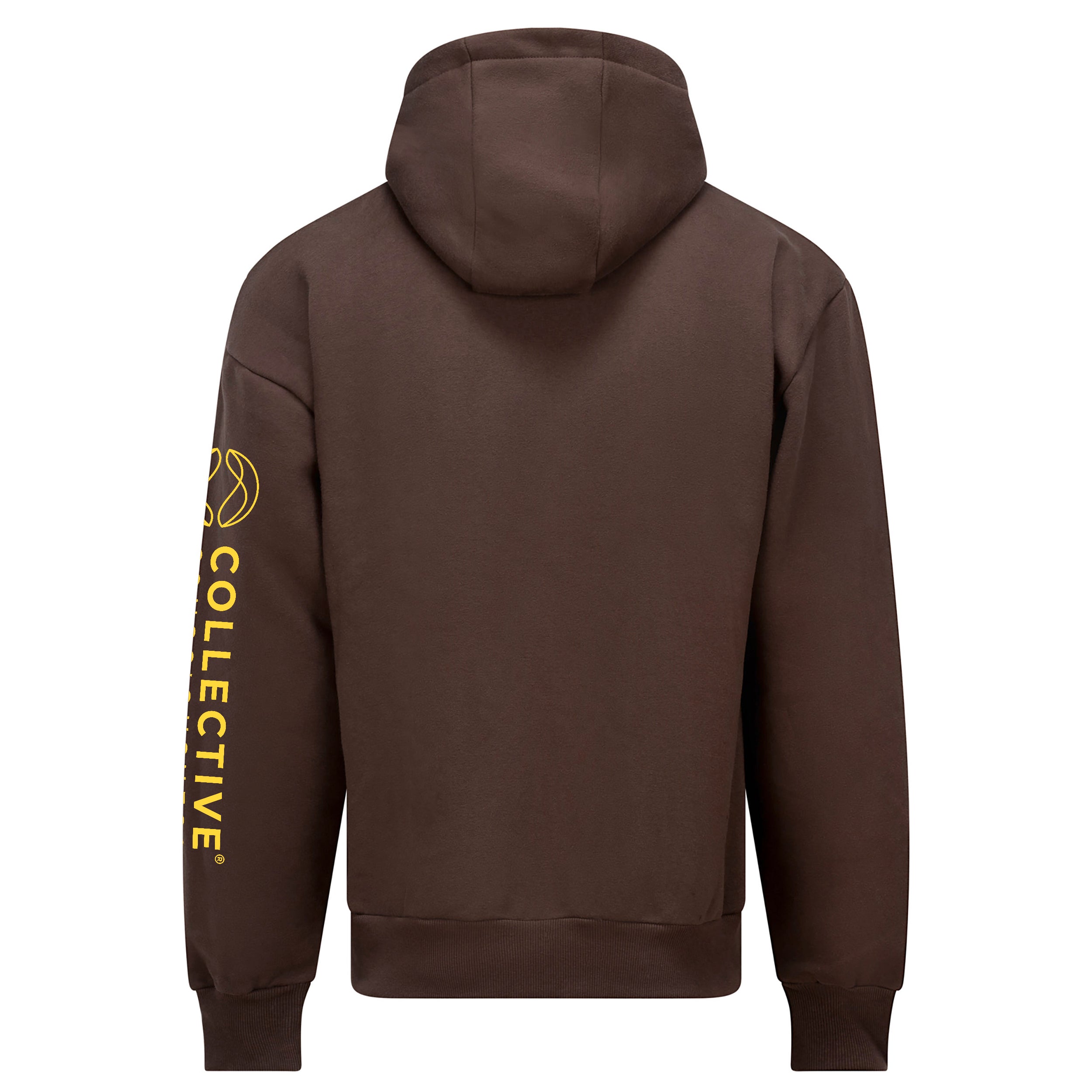 Globe Icon Heavyweight Espresso Signature Hoodie
