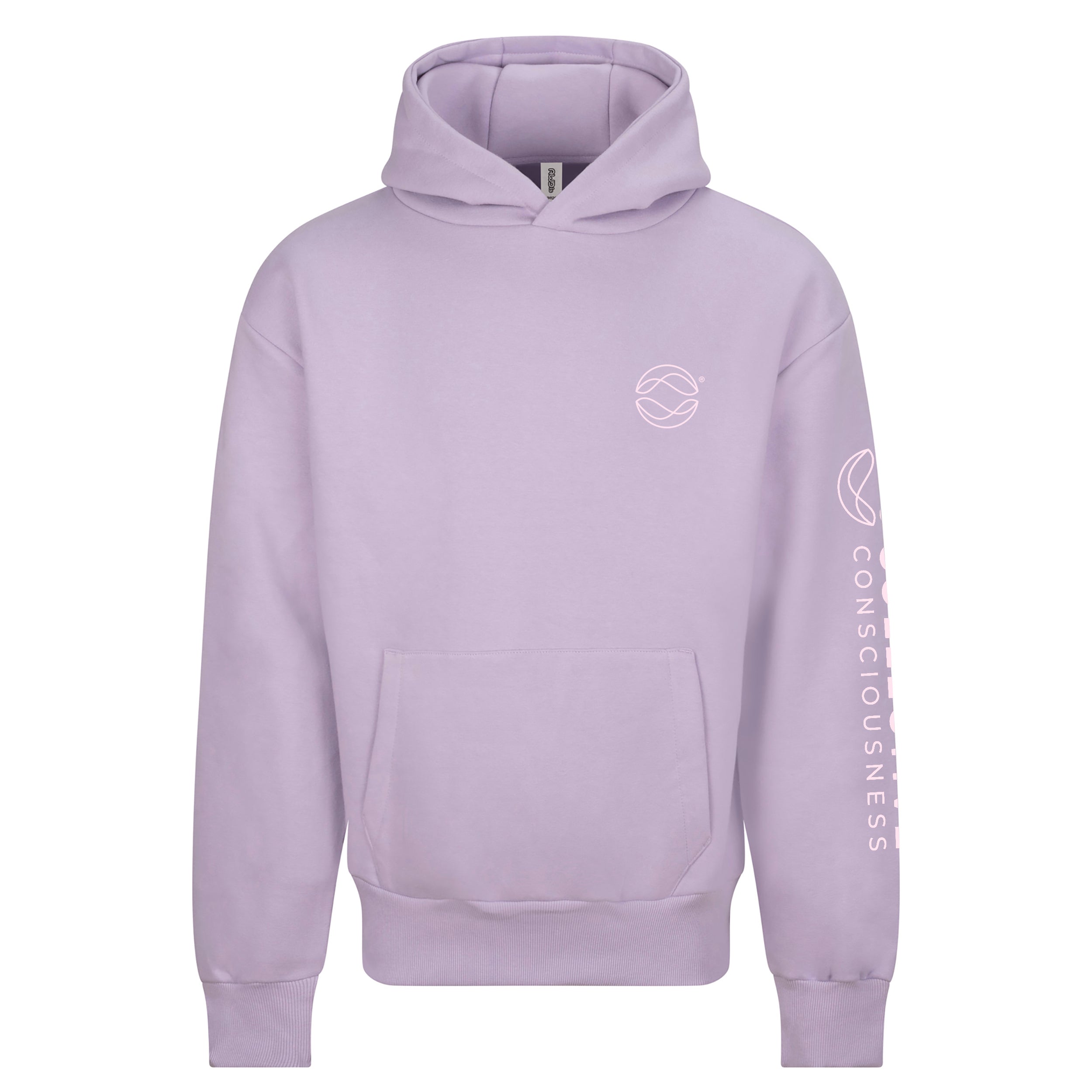 Globe Icon Lelac Heavyweight Signature Hoodie