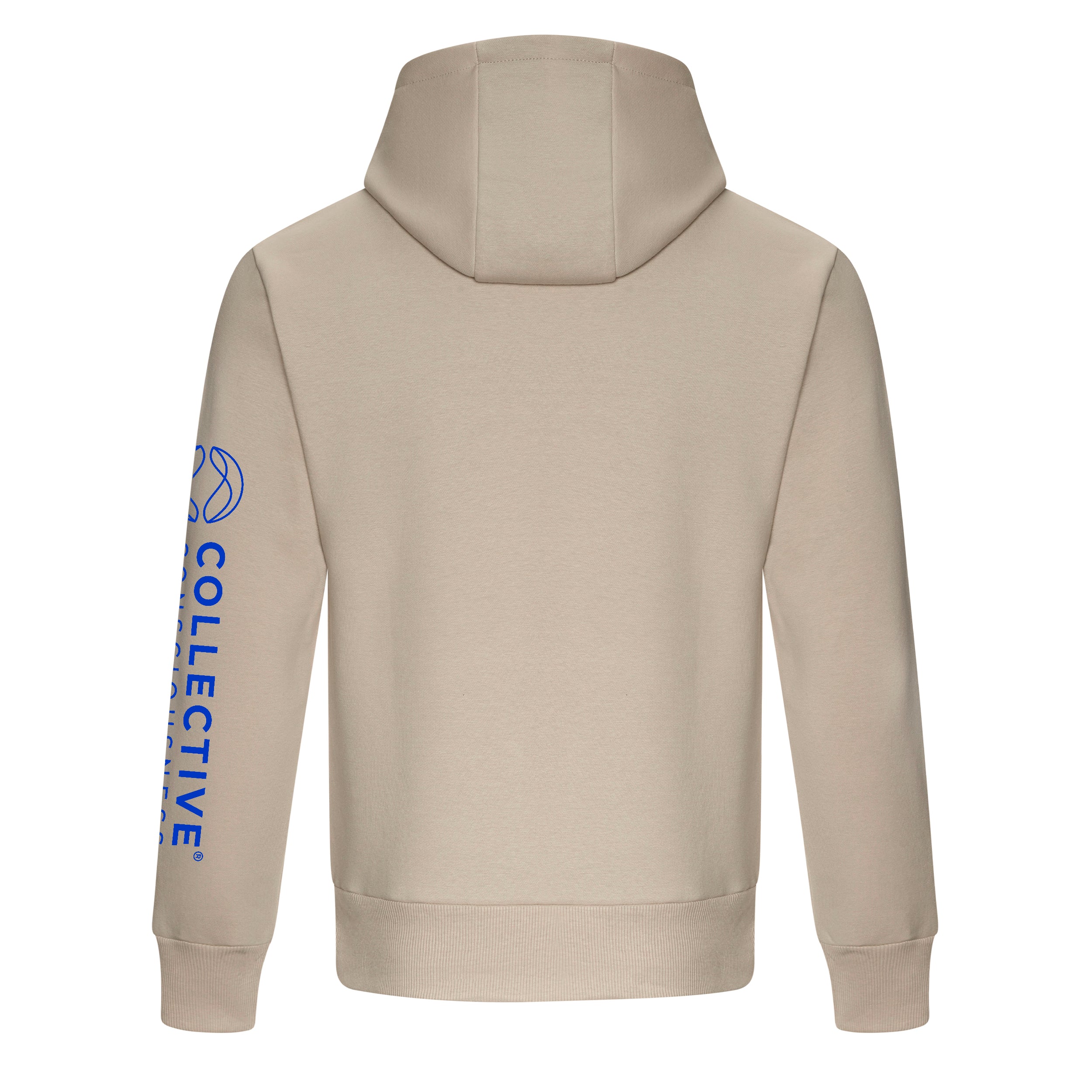 Globe Icon Natural Stone Heavyweight Signature Hoodie