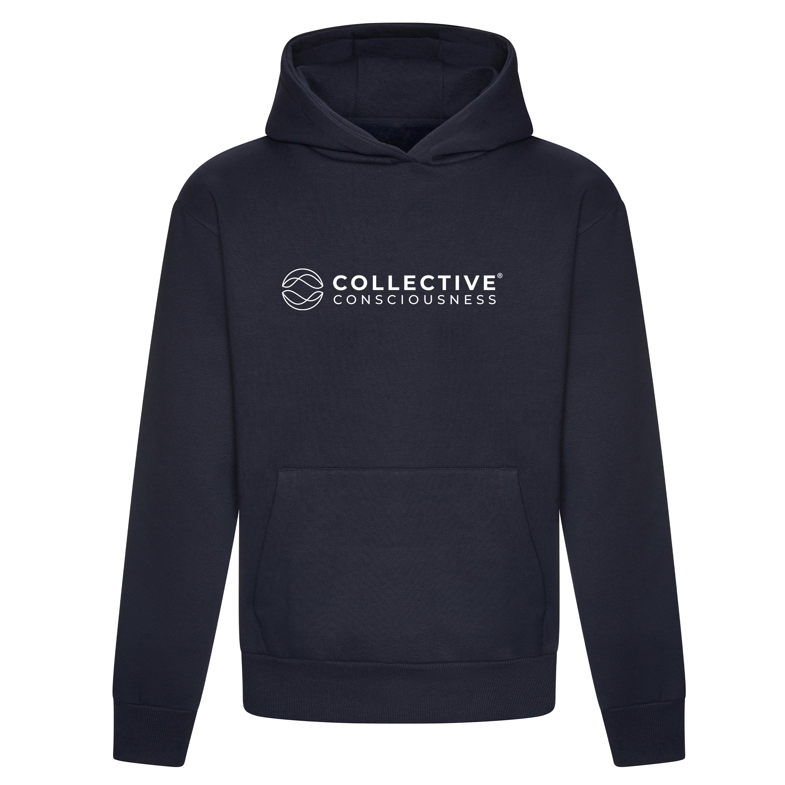 "Human Being" French Navy Signature Hoodie