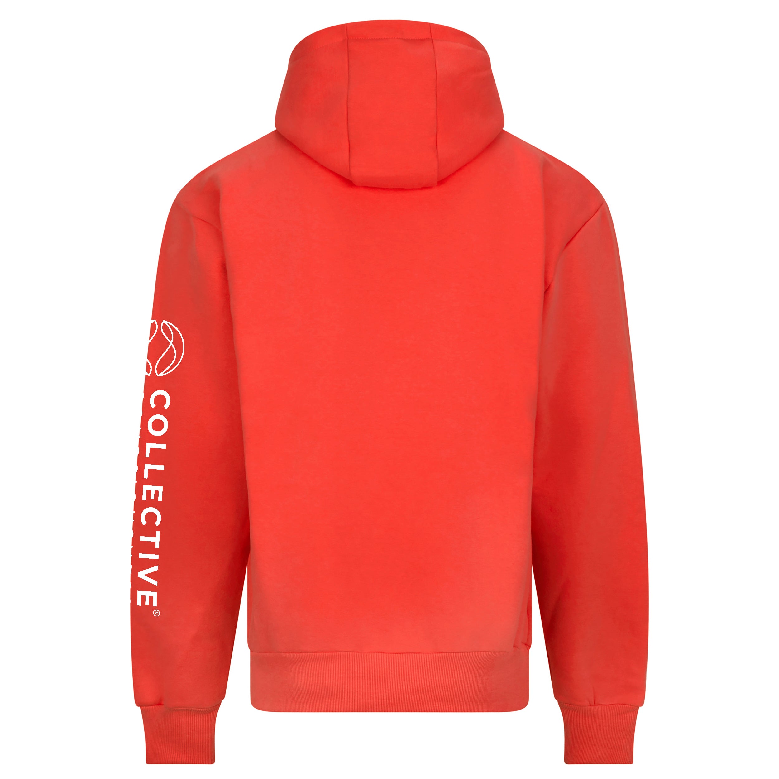 Globe Icon Heavyweight Soft Red Signature Hoodie