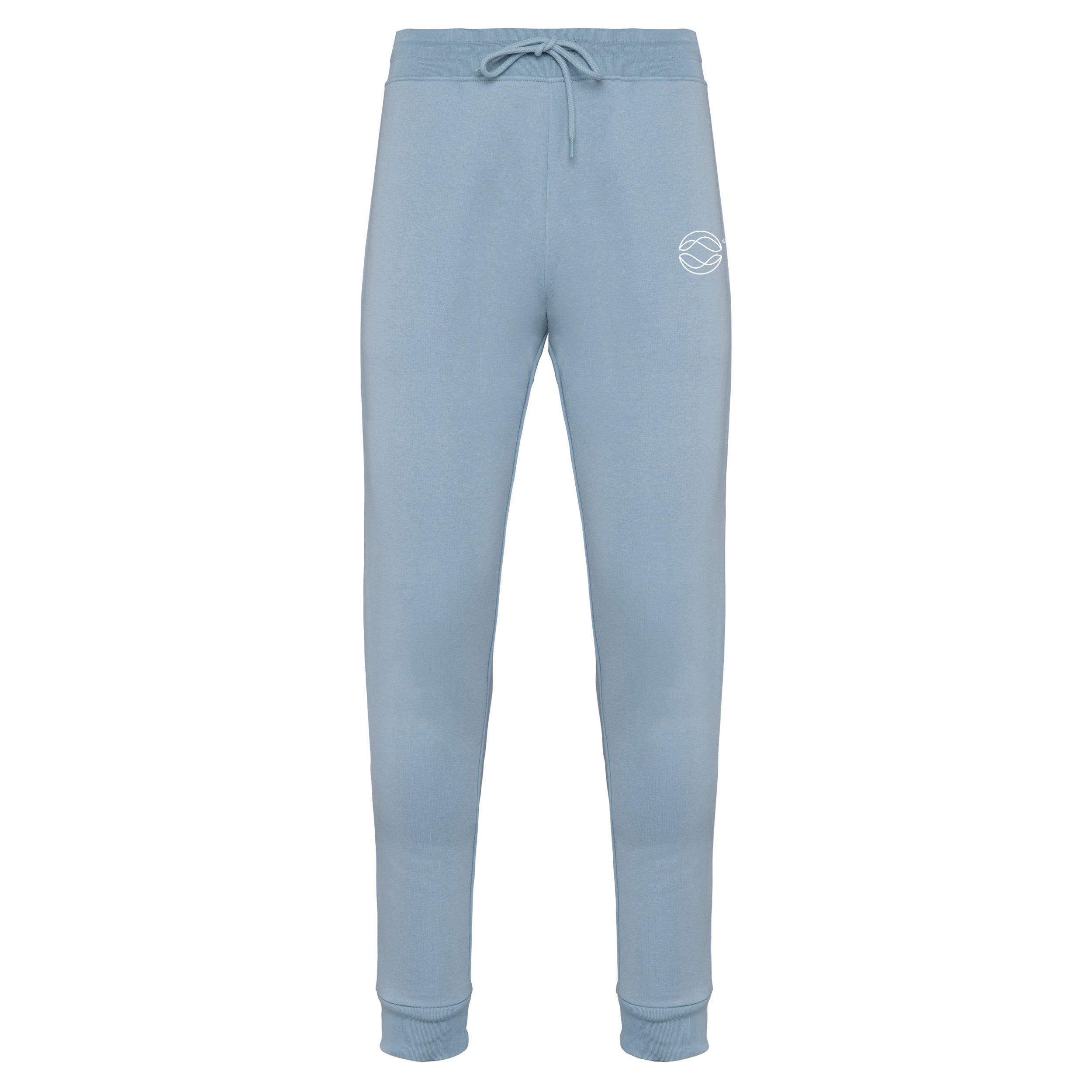 Slim Fit Jogger Aquamarine - Globe Icon Signature