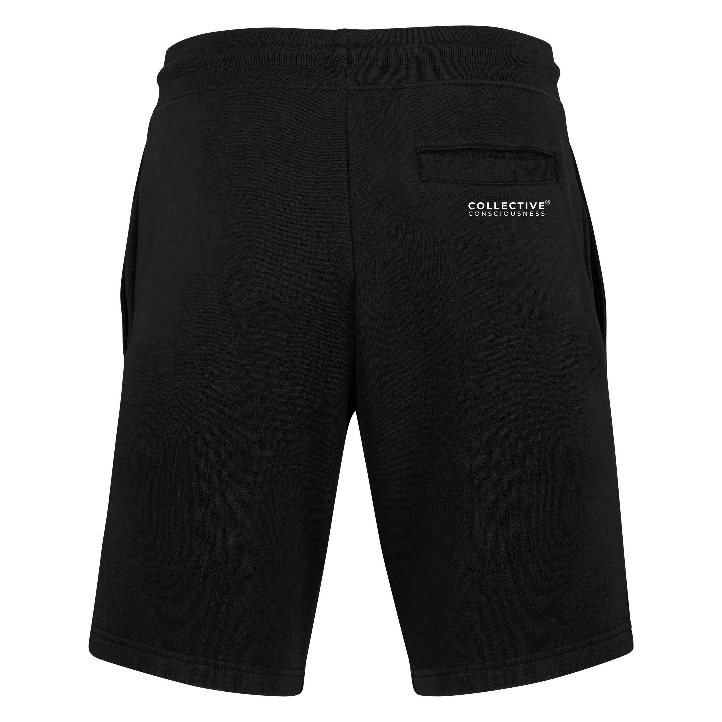Active Shorts Black - Globe Icon Signature