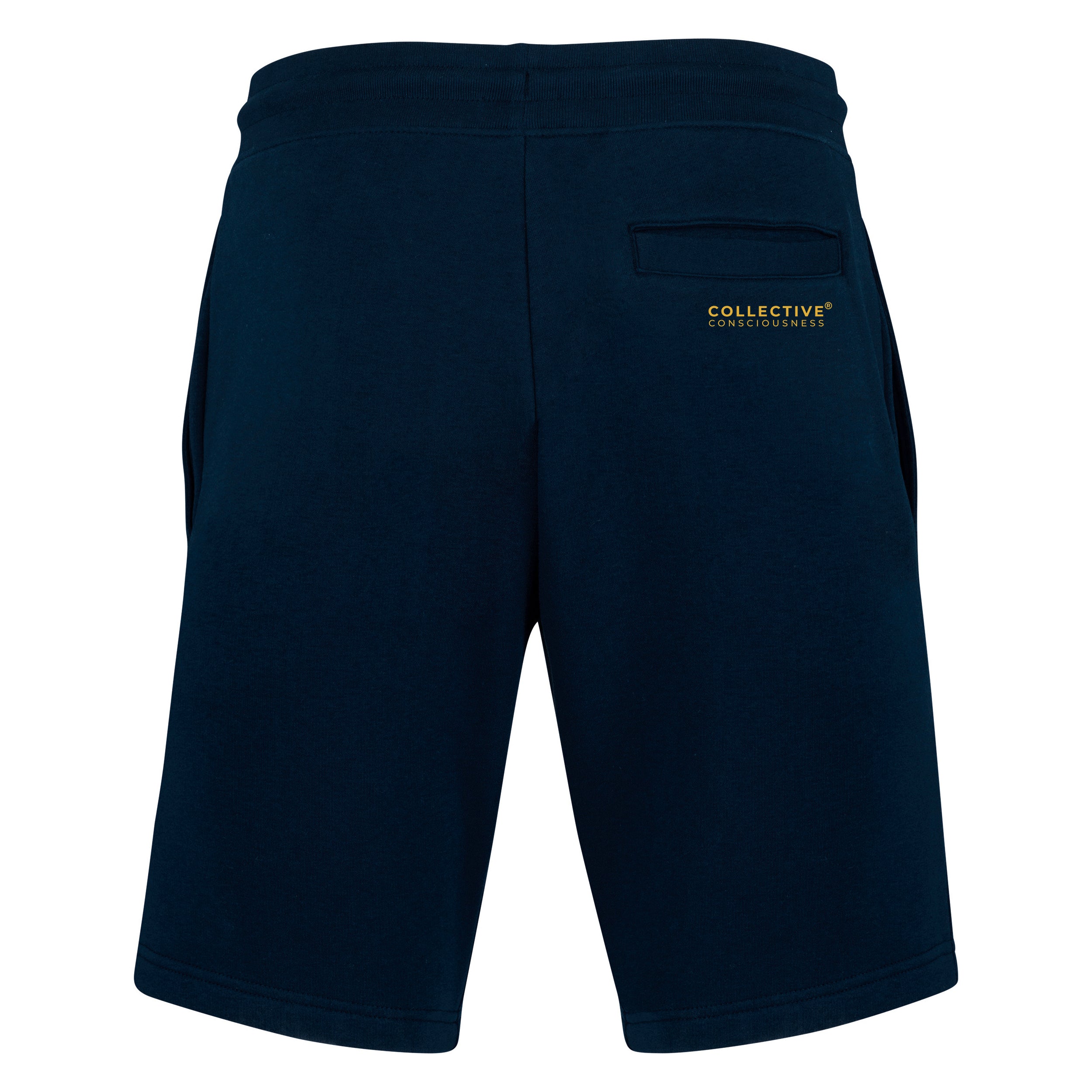 Active Shorts Navy Blue - Globe Icon Signature