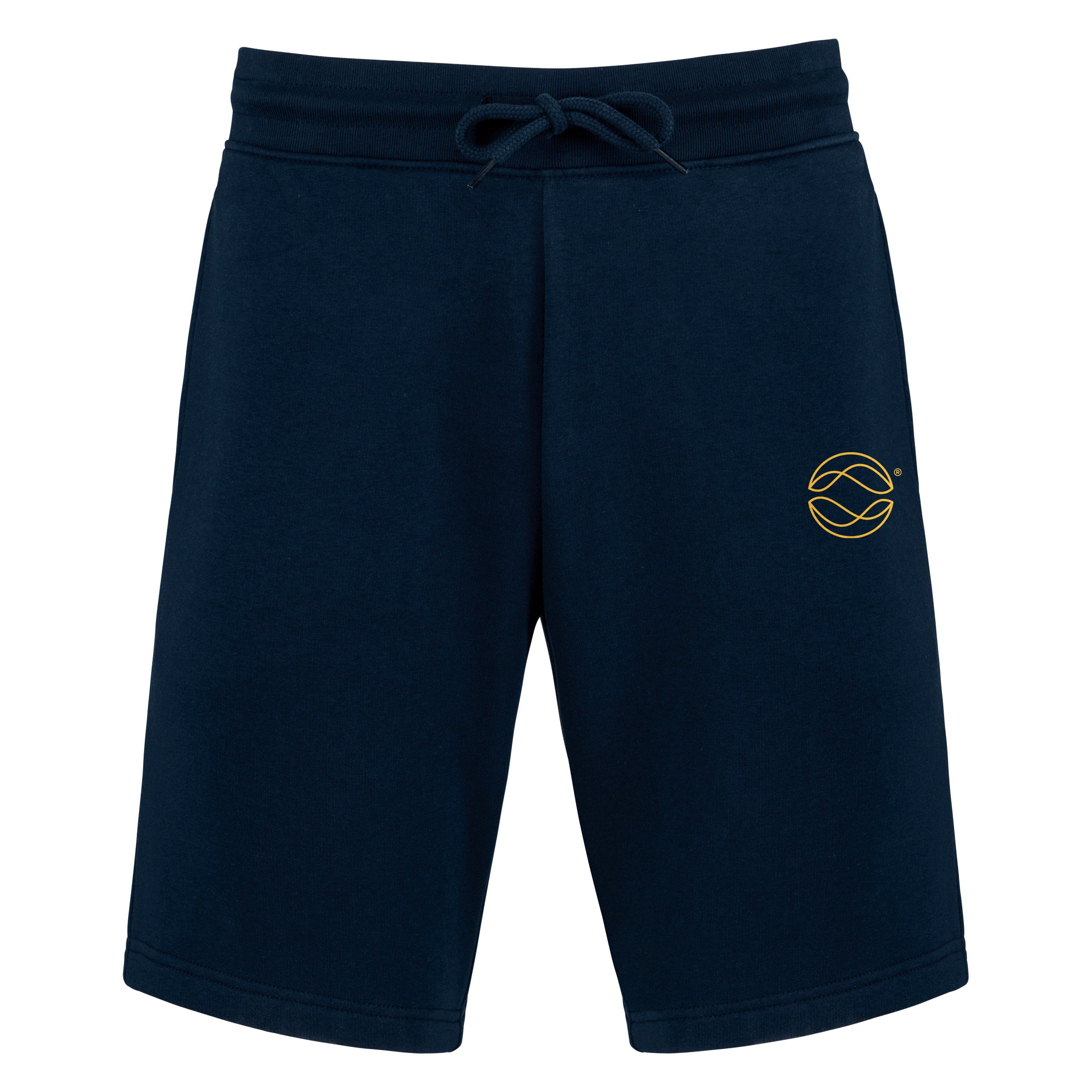 Active Shorts Navy Blue - Globe Icon Signature