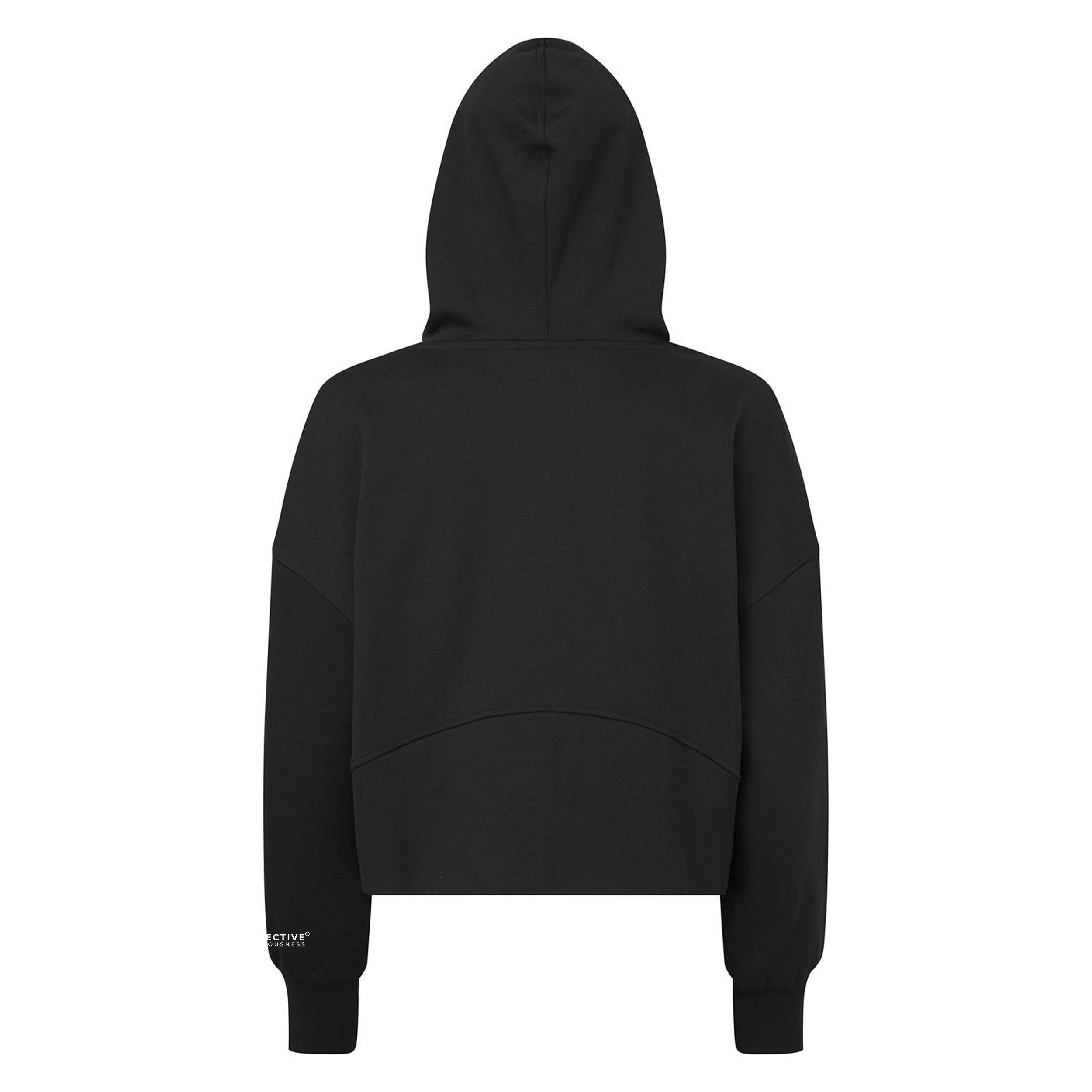 The Globe Icon Short Zipped Hoodie