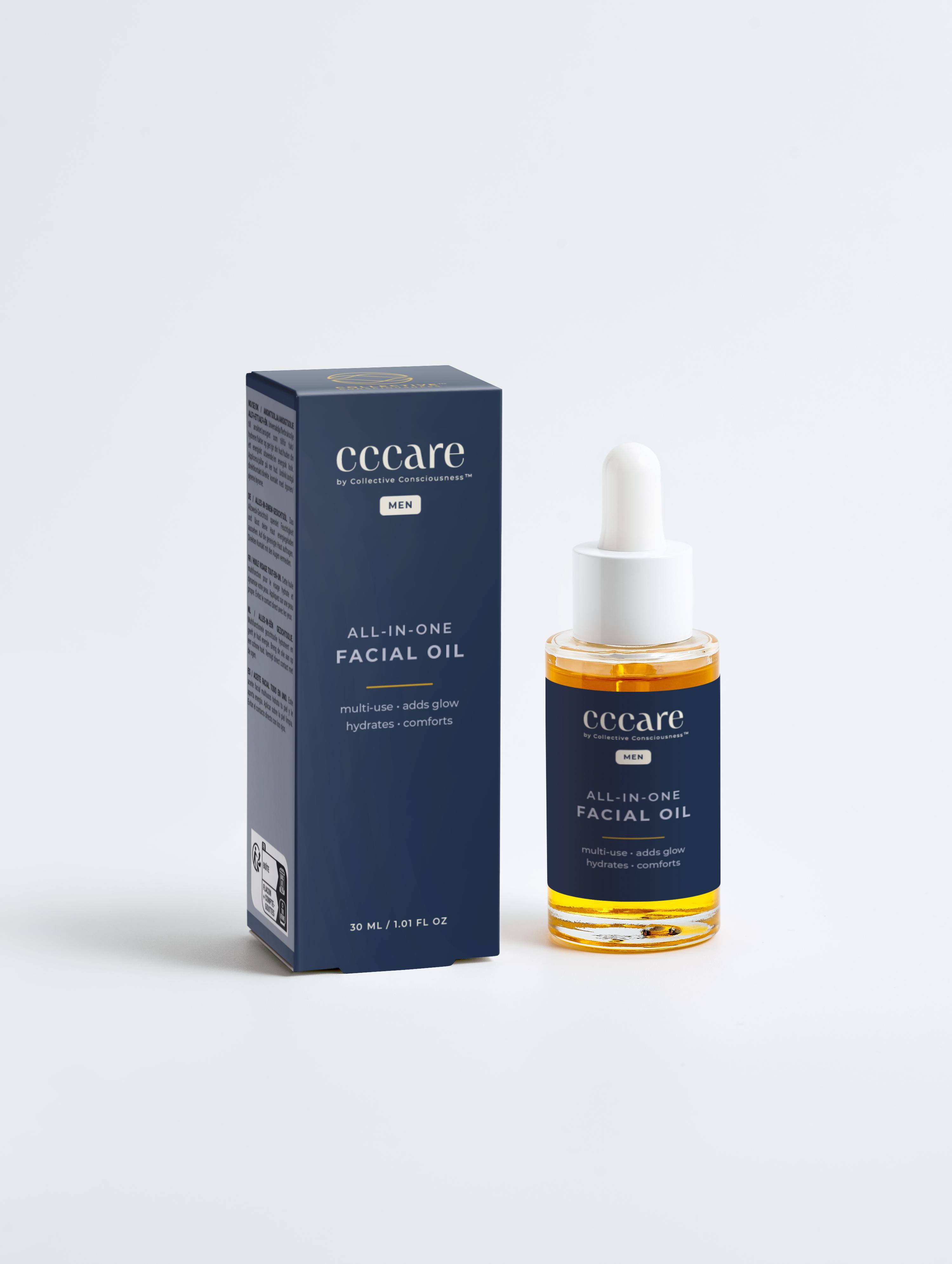 CCCare All-In-One Facial Oil for Men