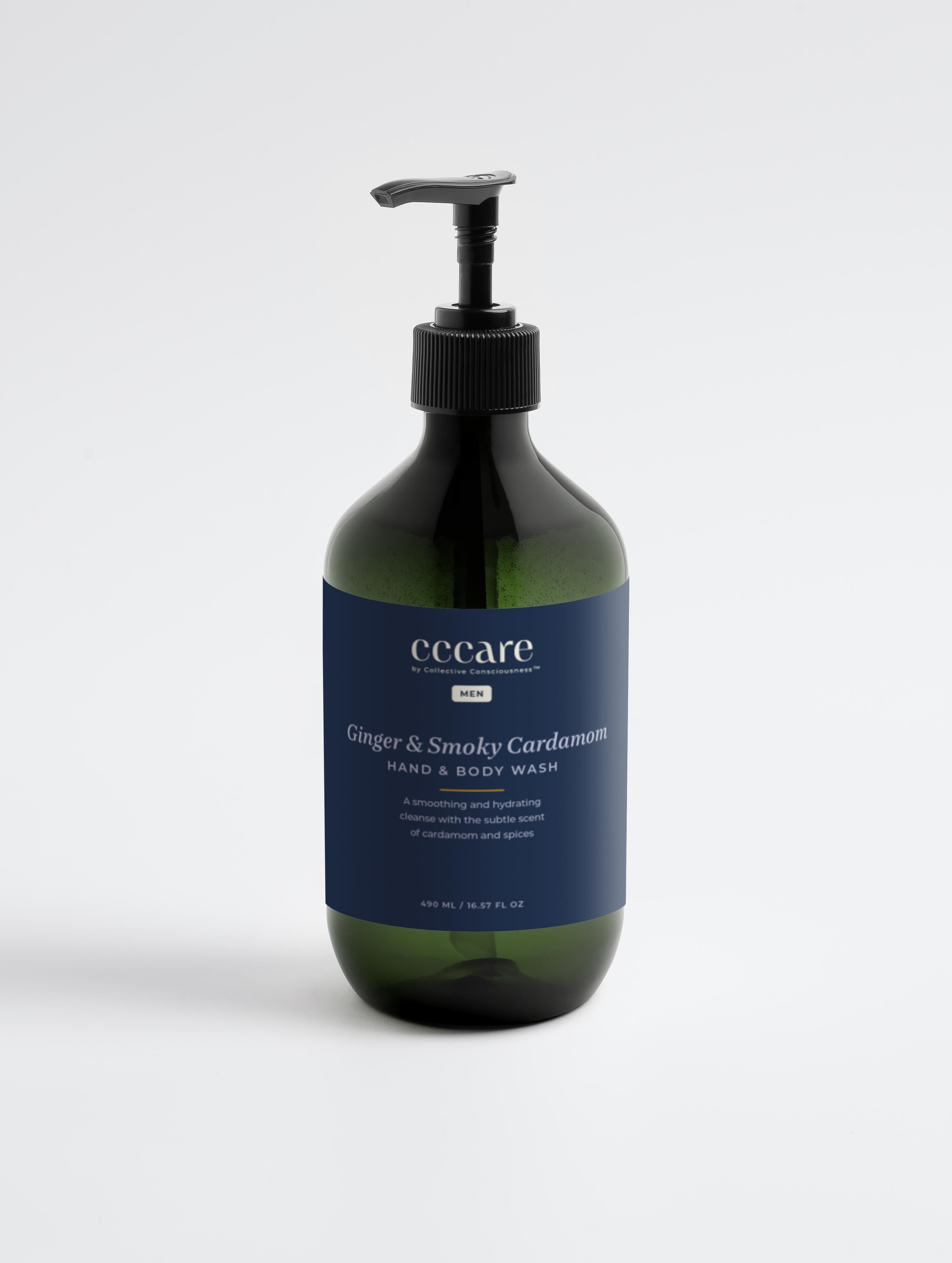 Hand & Body Wash, Ginger & Smoky Cardamom